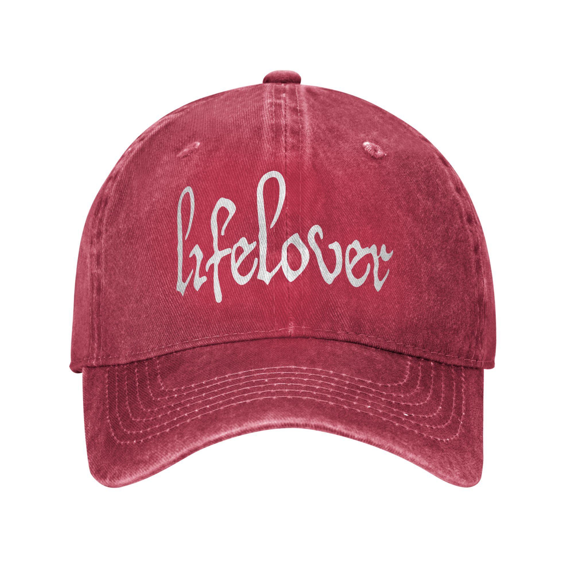 Винтажные Бейсболки Lifelover Белые Однотонные С Логотипом Унисекс Женские Потертые Хлопковые Кепки Snapback Панк Рок Для Улицы С Регулируемым По size Adjustable