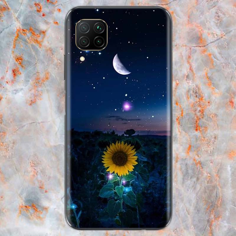 Sommer Gänseblümchen Sonnenblume Für Huawei Mate 40 30 20 20X 10 RS P Smart 2021 2020 Z S Pro Plus Lite 2019 Handyhülle Schale