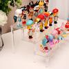 Acrylic Three-Tier Handheld Display Stand for Pop Mart Dolls, Jasmine Cosmetics, Wallets, and Jewelry