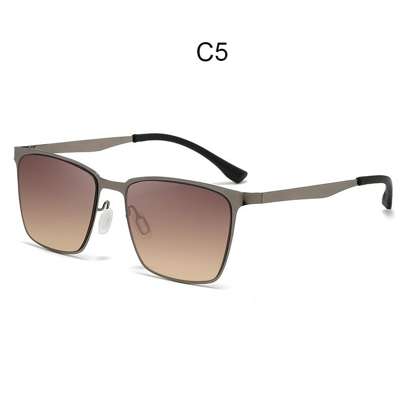 Men's sunglasses, new box ultra-light sunglasses, driving fishing anti-UV sunglasses.