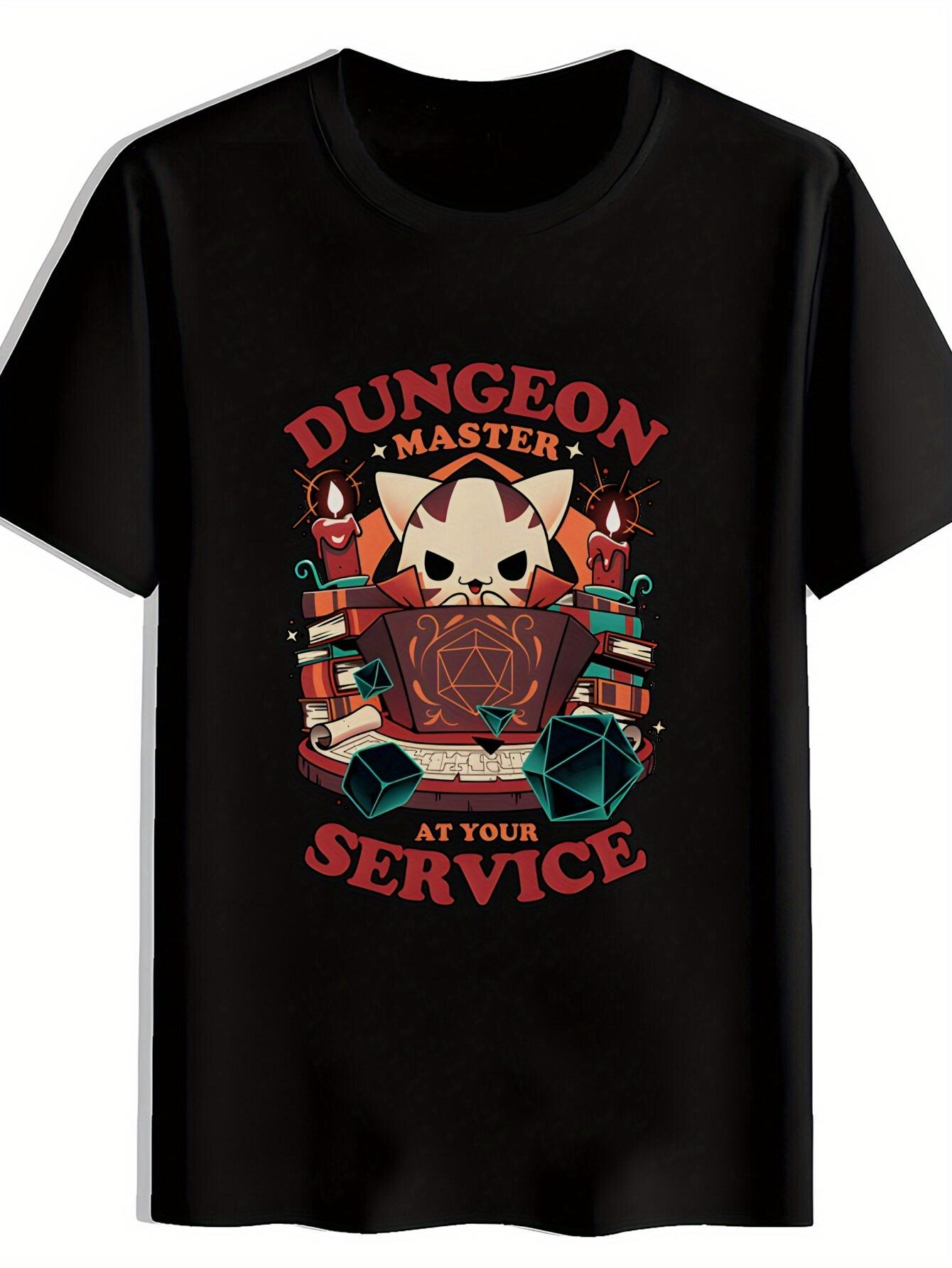 

Dungeons & Dragons Master at Your Service T-shirt - Black S