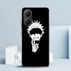 Black White Kaisen J-Jujutsu Phone Case For Xiaomi Poco F7 Ultra X5 X6 X7 Pro M7 Redmi 15C 15 13C 13 12C 12 10C 10 10A 9 9C 9A 9