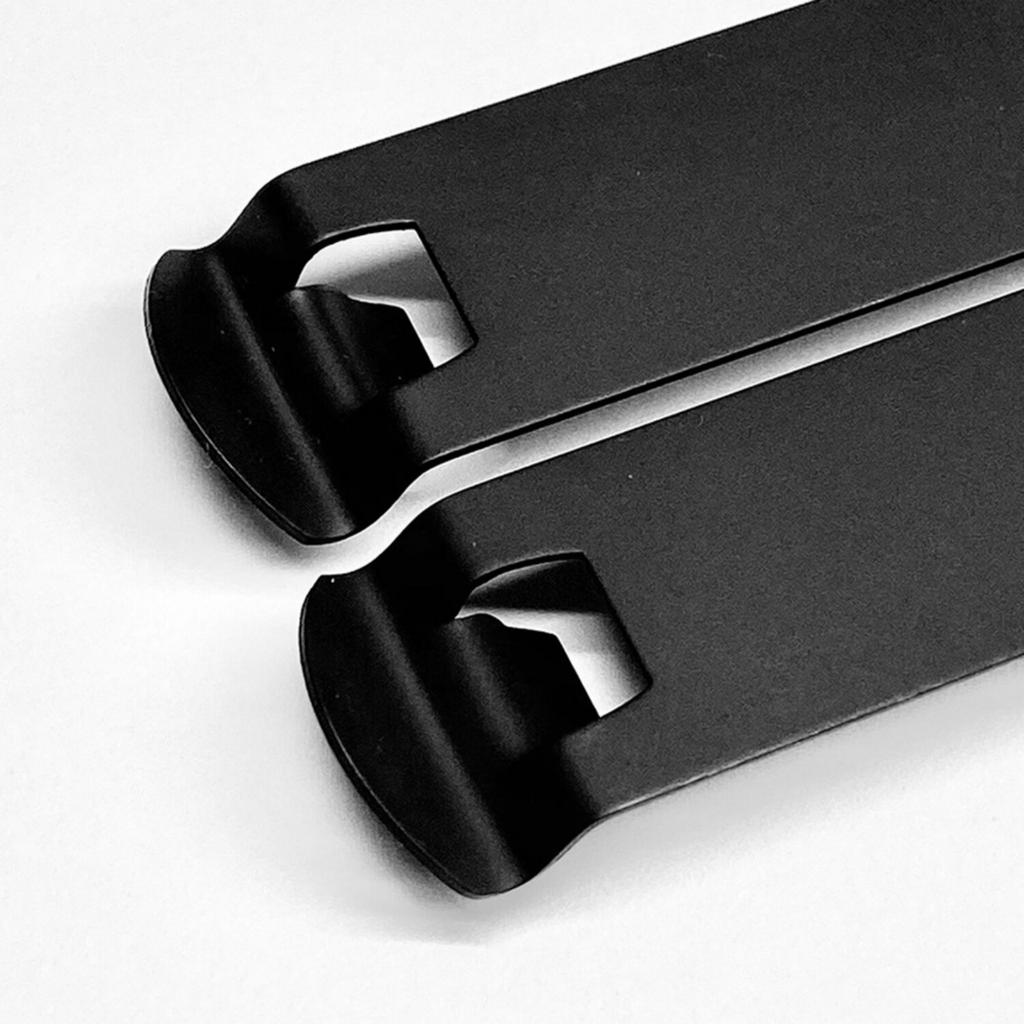 Stainless Steel Holster Clip Set K Sheath Waist Clip Accessories Knife Sheath Back Clip Scabbard Carrying Pocket Clip