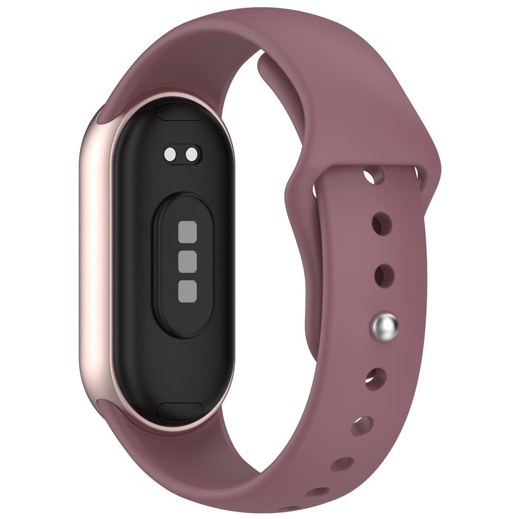 Watch Band for Xiaomi Smart Band 10 NFC/10/9 NFC/9/8 NFC/8 Reverse Buckle Silicone Wrist Strap
