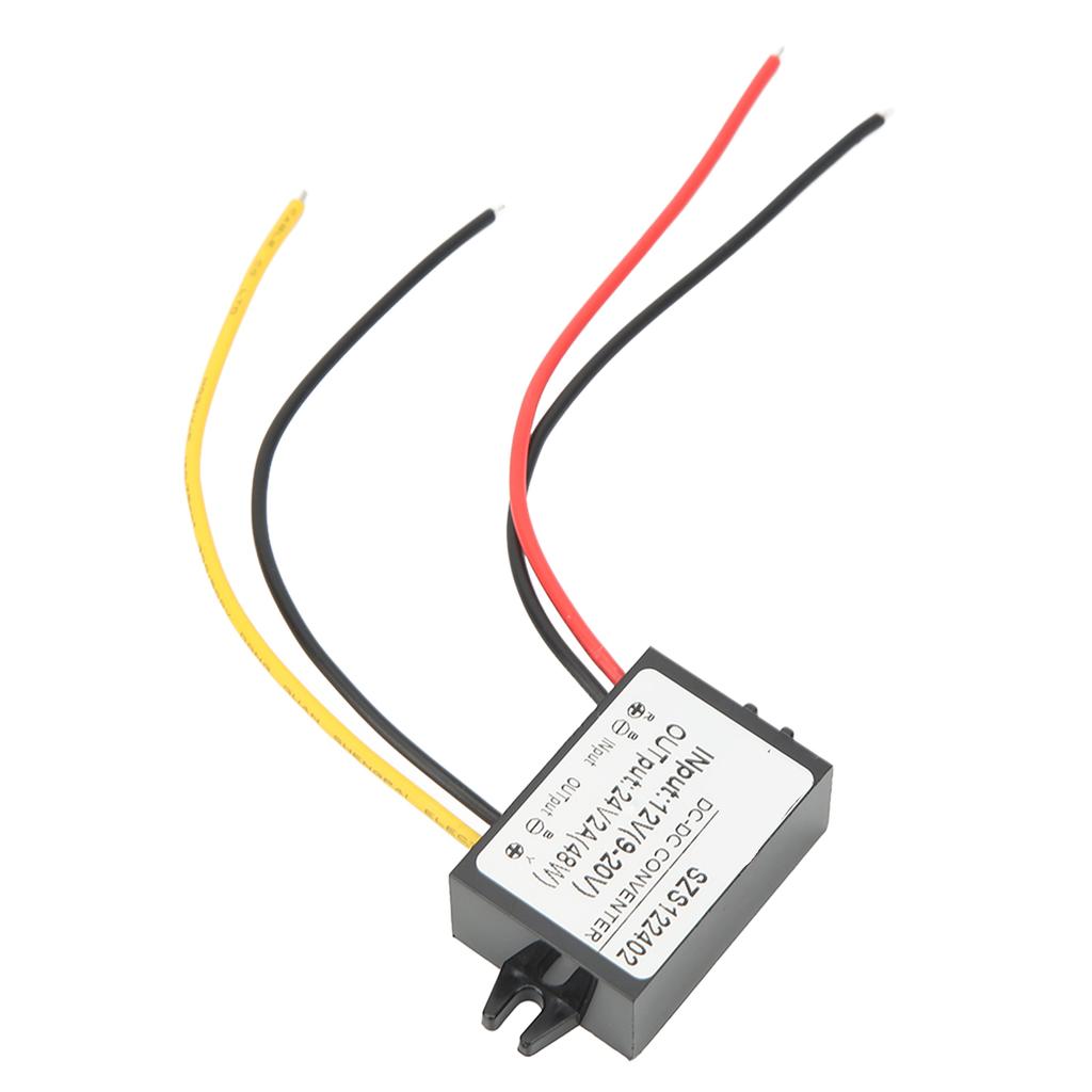 DC To DC Step Up Module IP67 Waterproof PP Housing Boost Voltage Converter Module 12V 9?20V To 24V