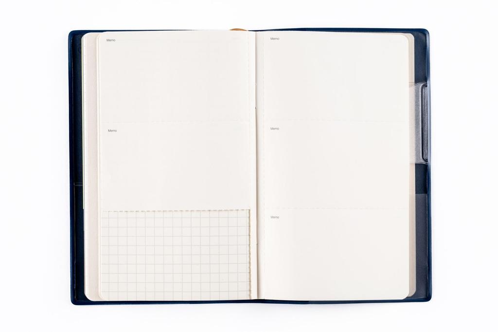 334 Index 1 Takahashi 2026 Dark Planner Size T'beau Planner, Shoten, Edition, Blue, Weekly,