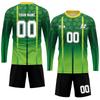 Long Sleeve Two-Piece Set for Sports and Casual Wear
