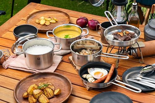 ZWILLING Pico Stieltopf, 12cm, 0,8L, Edelstahl, Einhand-Stieltopf [Offizielles Japanisches Produkt] 66655-120