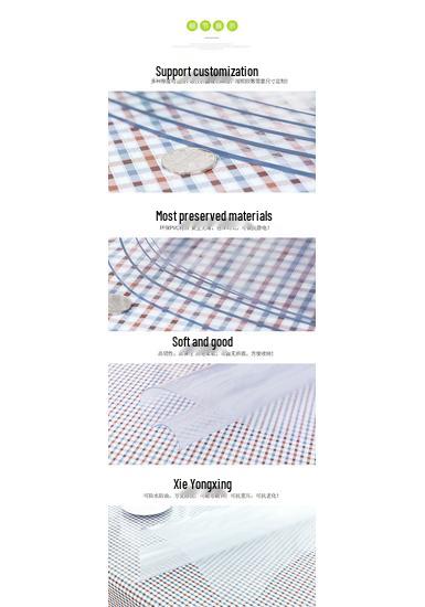 High-Temperature Resistant Waterproof PVC Transparent Table Mat