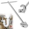Adjustable Basin Wrench Multi-functional Faucet Wrench Portable Tap Nut Spanner