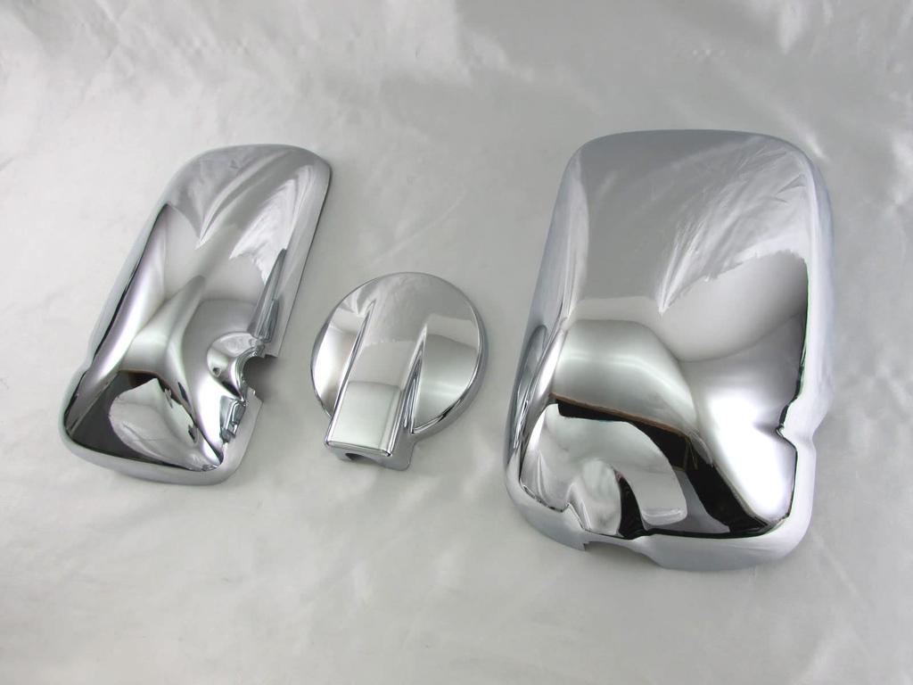 BRIGHTZ Dyna Chrome Door Mirror Cover Set [TK-MIR-SET-010]