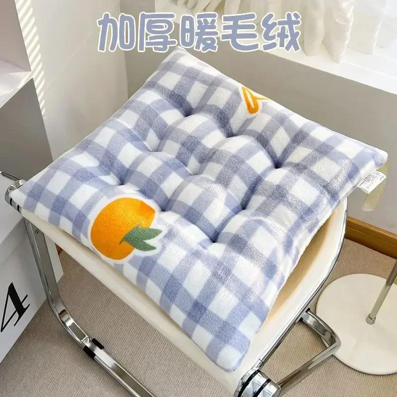 Plush square Cushion Soft Creative Pillow Chair Car Seat Cushions Decorative Tatami Sofa Back Cushion