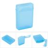 3.5  Hard Case HDD SSD Anti Static Disk Storage Box Shockproof Dust Proof NOn Slip Blue (Not Inclube Hard Disk)