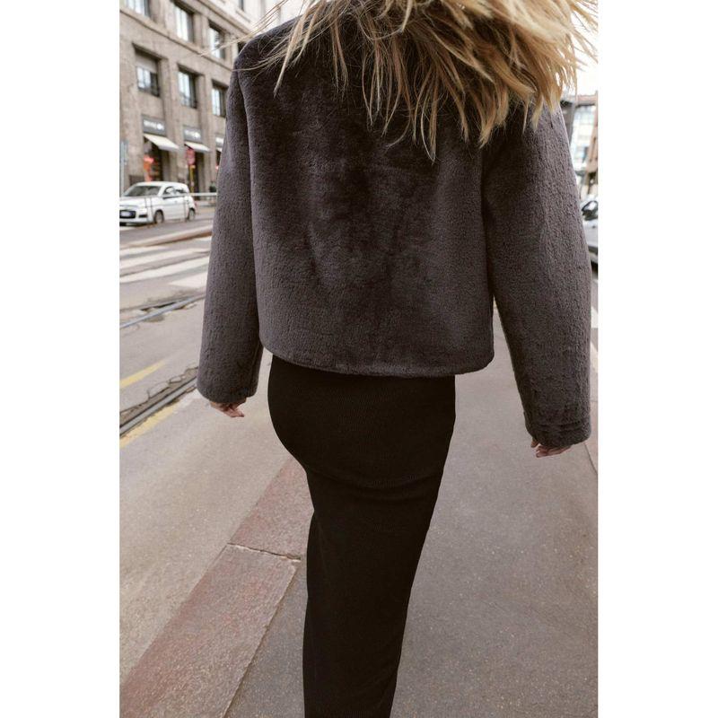 Za Autumn and Winter New Arrivals Women's Clothing Zr European and American Style Fashionable Versatile Knot Buckle Reversible Jacket Coat 6318286