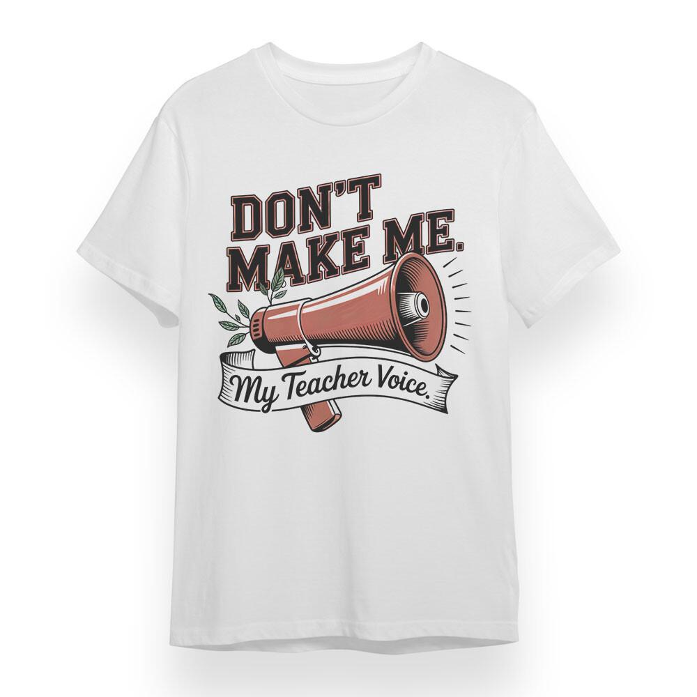 

Men s Oversize T-shirt With Megaphone Art Graphic Unisex White 100% Cotton Tee S