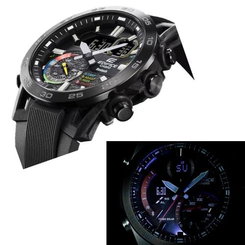 Casio EDIFICE Casio Edifice Smart Watch Bluetooth Tough Solar ECB-900MP-1A Racing Chronograph Same Model: ECB-900YMP-1AJF