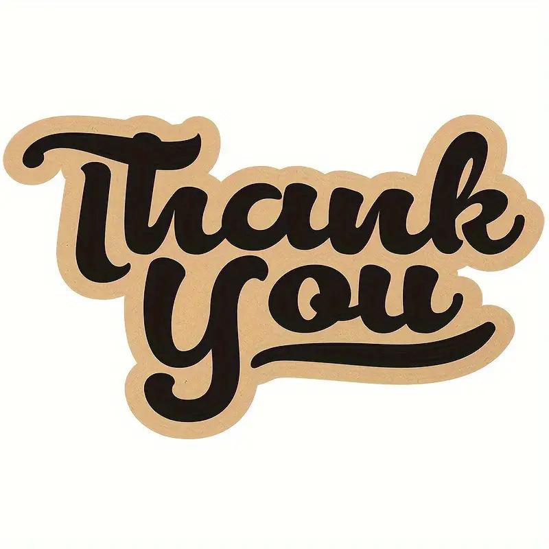 50 Sheets/pack, Unique, Thank-you Card, Small Business, Green Thank-you Card, Party Decoration, Commercial Thank-you Card, Wedding Decoration Label