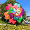 1Pc Sunflower/Butterfly Windmill Pinwheel Colorful Sequins Windmill Carry Camping Picnic Home Garden Decoration