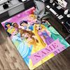 Personalized Name Fairy Tale Living Room Non-Slip Area Rug Soft Carpet for Bedroom Kids Playroom Sofa,Office Home Decor Doormat