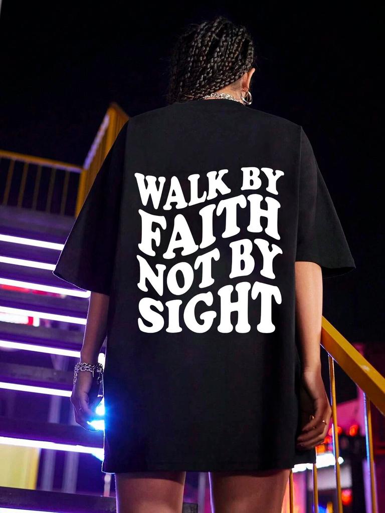 Men Women Letter Print Unisex T-shirt Couple Black Cotton Short Sleeve Tee Shirts Crewneck Classic Oversize Loose Tshirts Clothe