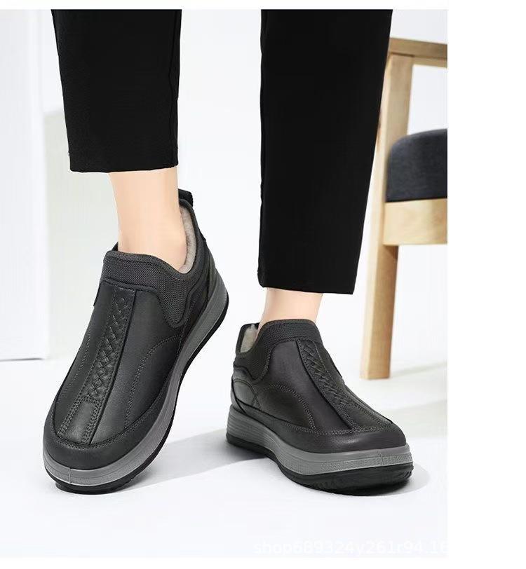 Men's Fleece-Lined Winter Snow Boots 2025: Thick, Cold-Proof, Warm Cotton Footwear