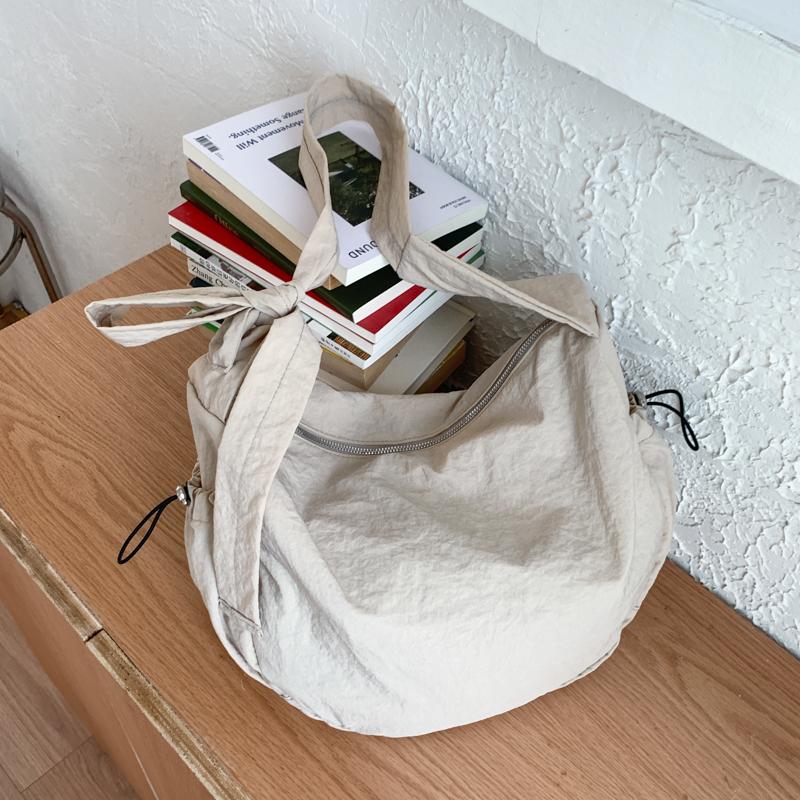 Women's Large Capacity Shoulder Bag Solid Color Crossbody Bag