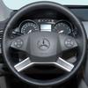 Huse pentru volan auto cusute manual din piele artificială neagră Pentru Mercedes Benz W164 Clasa M ML350 ML500 X164 Clasa GL GL4