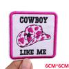 Jeans Backpack Embroidered Patch Cartoon/Letter Slogan Embroidery Patches Iron On Patches For Clothing Thermoadhesive Patches