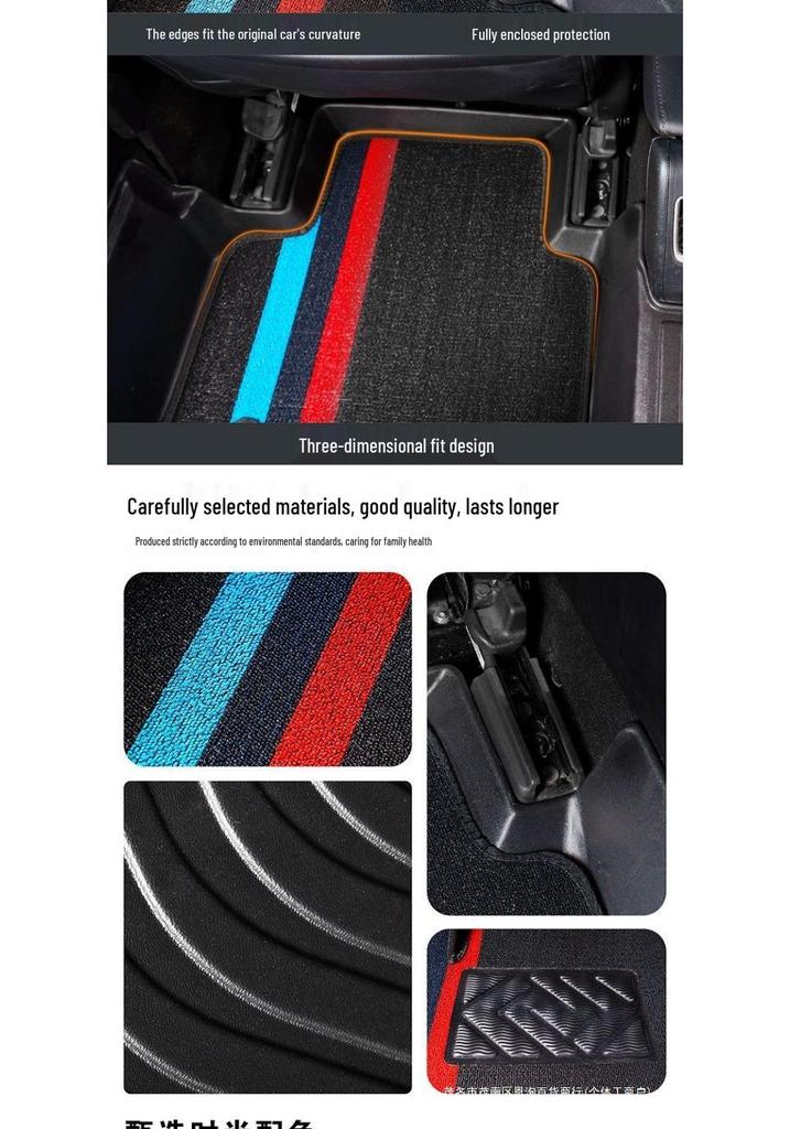 Tapis de sol en TPE pour Volvo C40: Résistant à l'usure, Imperméable, Couverture intégrale pour tous les modèles