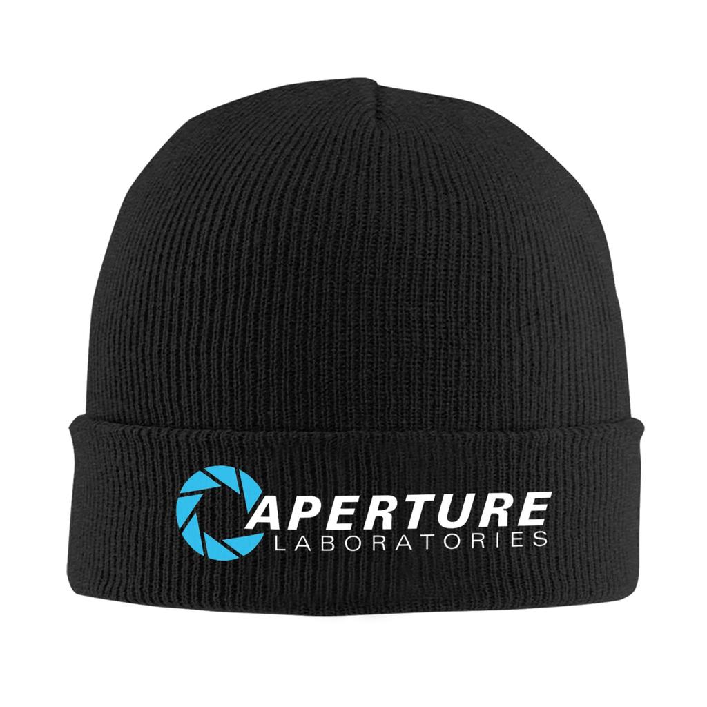 Aperture Science Laboratories  Portal Winter Skullies Beanies Hat Warm Autumn Knitted Hats Bonnet Caps for Women Men