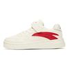 Anta Kids Velcro Non-Slip Shock Absorbing Durable Low-Top Skate Shoes Kids Sneakers Off-White Red A332118000-1