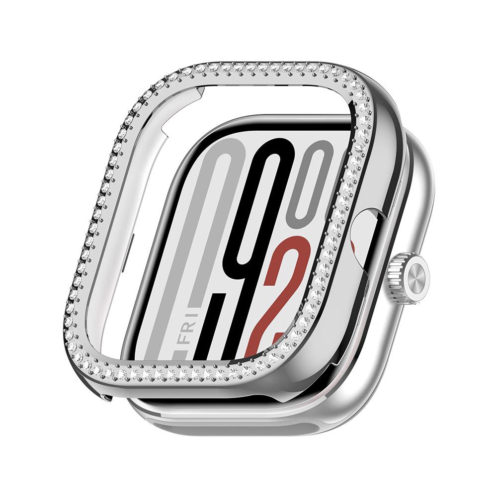 Custodia PC con Strass Per Xiaomi Redmi Watch 5 5eSIM Diamante Bumper Protettore Cornice Guscio Copertura per Redmi Watch 4 Accessorio(Nessuno schermo)