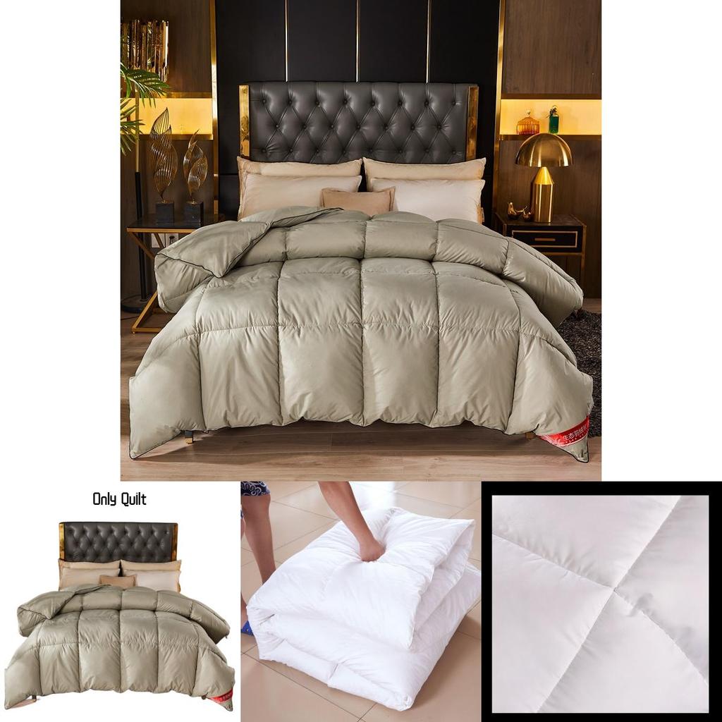 Premium Hotel Quilt With Cotton And Down Filling For Extra Warmth