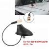 50540987 Rear Antenna Black Aerial Base Plastic Black For Fiat 500 / 500 Abarth 2012-2021 Auto Exterior Aerials Accessories