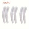 3 Pairs Breathable UV Protection Sleeves for Sports - Driving Fishing Cycling Running Outdoor Use