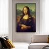 Mona Flat Famous Oil Painting Wall Art Poster Canvas Image Printing Decoration Painting for Living Room Poster