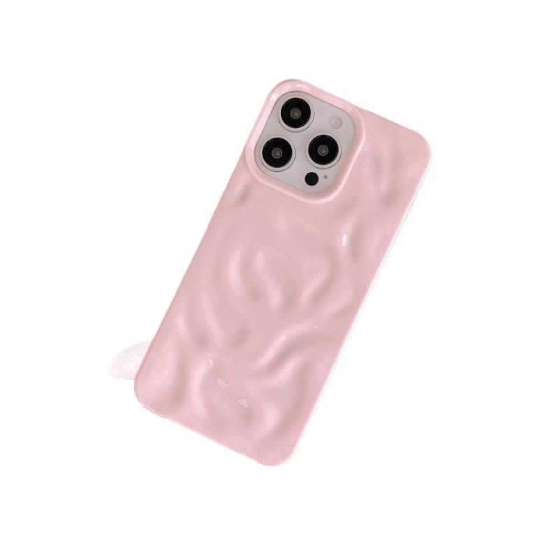 Explosive Jelly Solid Color Meteorite Pattern Phone Case Protective Cover All Inclusive for Apple for IPhone 17 Promax/16