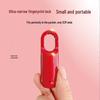 Compact Fingerprint Padlock for Backpacks, Luggage, Dorms, and Cabinets