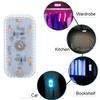 Luz de Toque LED Mini Sem Fio Iluminação Interior do Carro Luz de Leitura de Teto para Porta Pé Porta-Malas Caixa de Armazenamento Carregamento USB