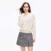 Women's V-Neck Tassel Pullover Knit Sweater