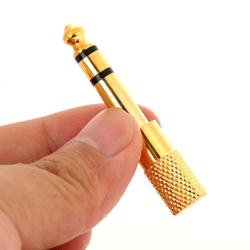 Buy Audio Jack Adapter For Electric Guitars Microphone Headphones 6.5