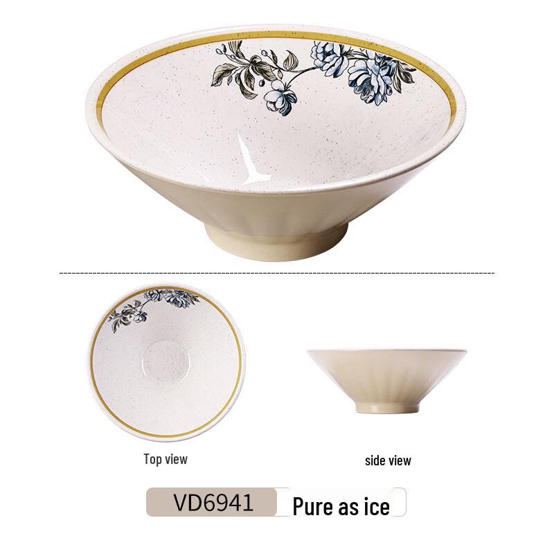 Xi er Melamine Chinese Noodle Bowl