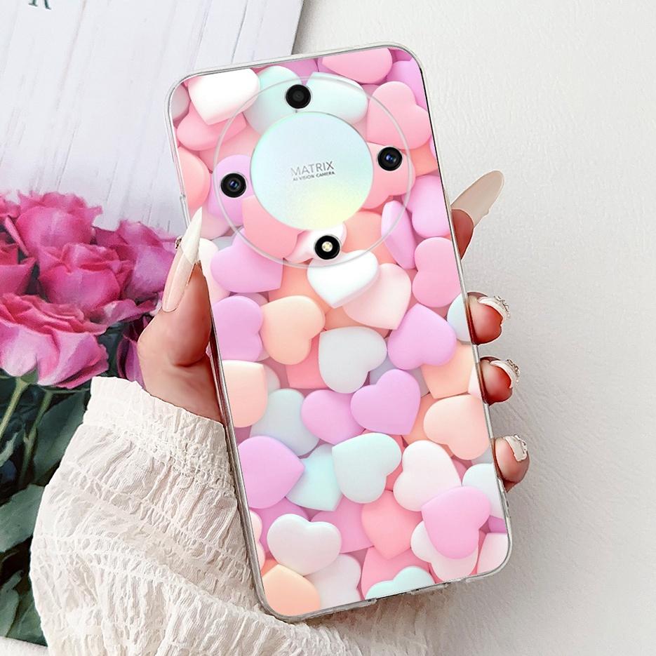 Für Honor Magic6 Lite Hülle HonorX9B ALI-NX1 Coole Drachenbemalte Abdeckung Weiche Silikonhülle Für Honor X9B Magic 6 Lite Fundas Coque