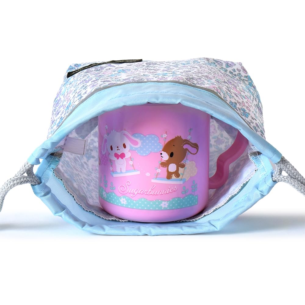 COLORFUL CANDY STYLE Entrance Floral Oasis for NW406800 4-Piece Kindergarten/School Set, Quilted, Water-Repellent, Print, Lightweight,