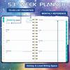 2026 Planner - 2026 Weekly and Monthly Planner, Jan 2026 - Dec 2026, 6.4" x 8.5", Marked Tabs, Back Pocket, Perfect Daily Organizer