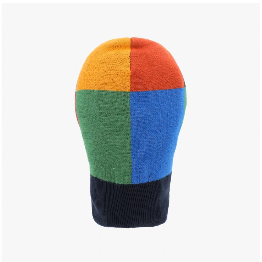 Bobo Choses Multi Color Tile Balaclava Beanie B225ai065