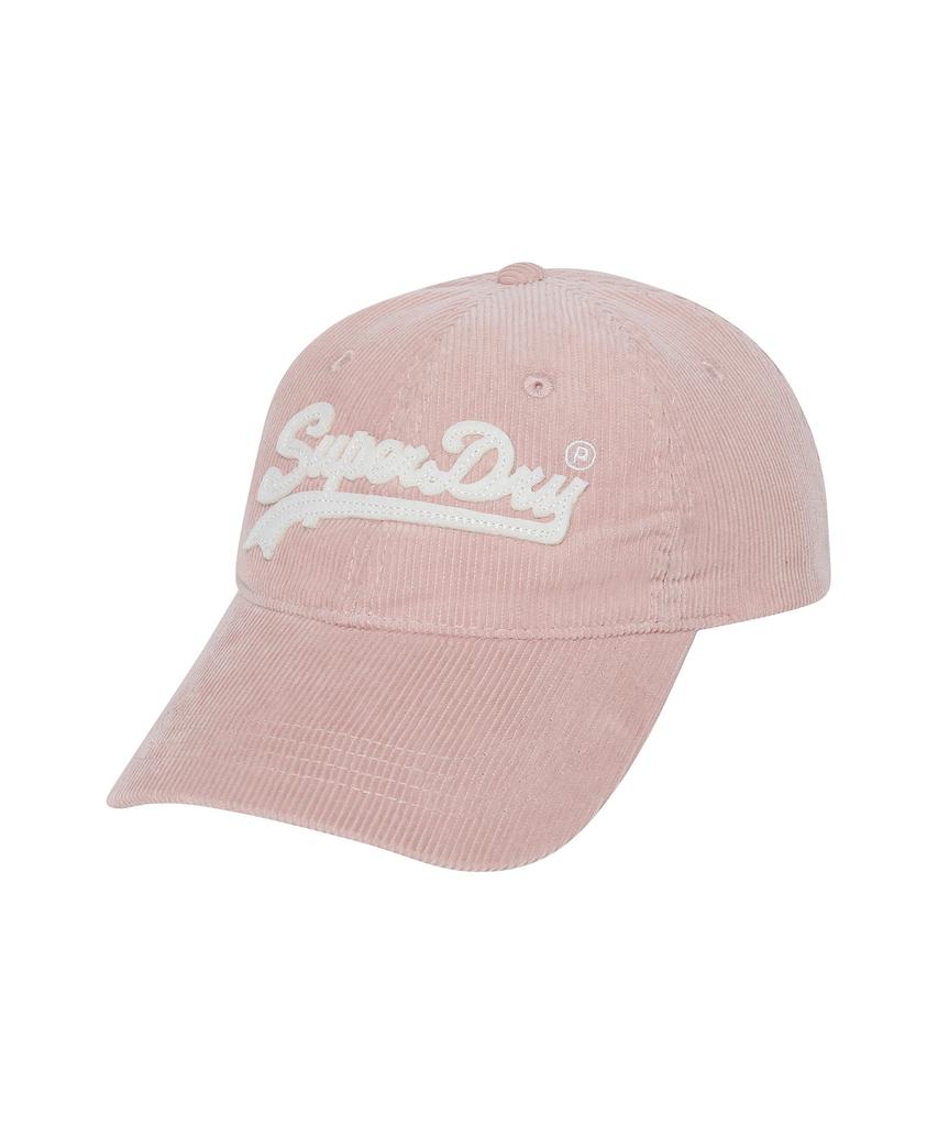 Syupeodeulai Felt Corduroy Ball Cap Pink