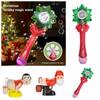 Christmas Santa Electric Santa Claus Bubble Machine Christmas Bubble Maker Kids Toy Kid Girl Boy