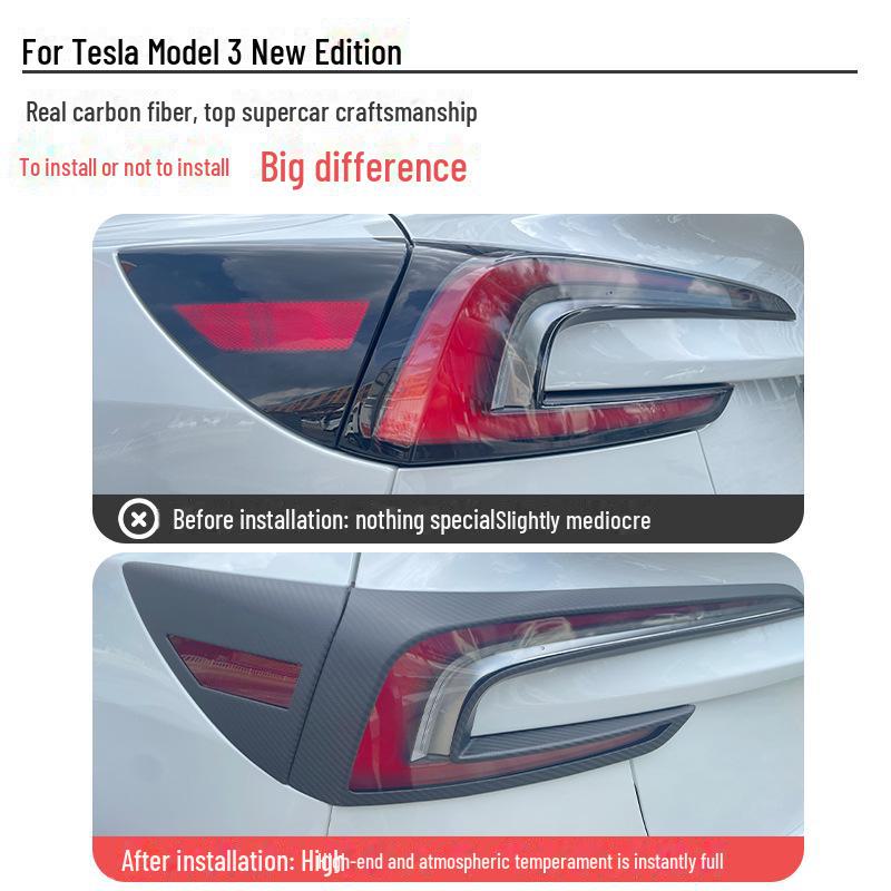 Tesla Model 3 Carbon Fiber Dashboard Patch – Highland 3 Full Car Accessory