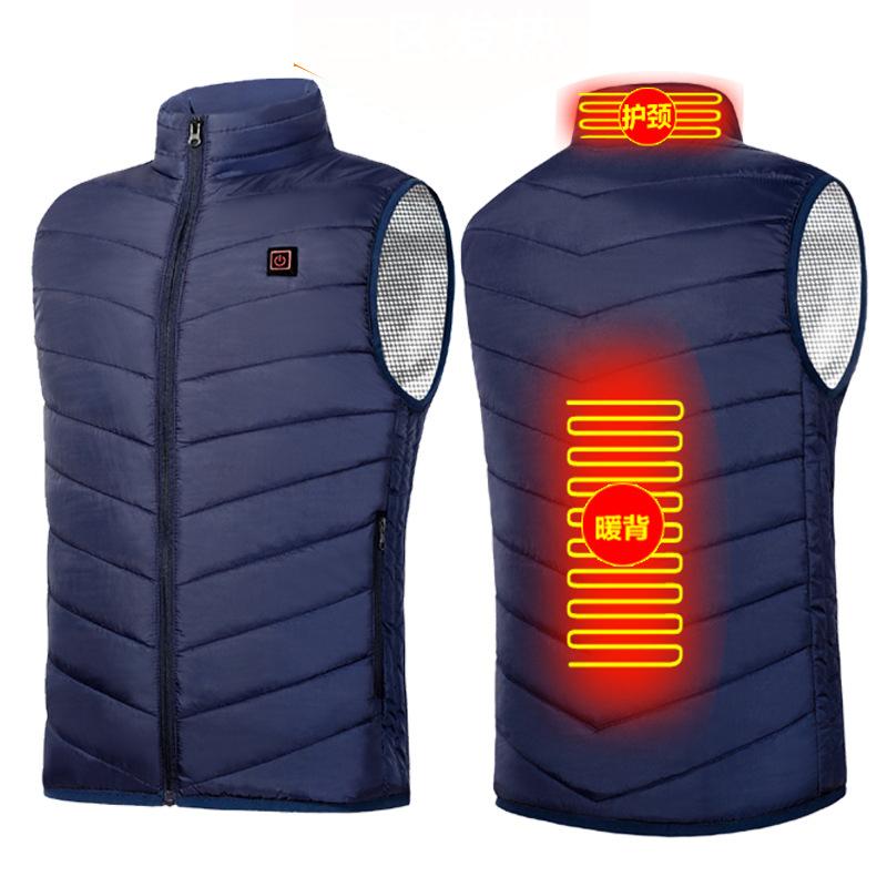 Colete aquecido masculino feminino jaqueta aquecida usb aquecimento roupas térmicas caça inverno moda jaqueta de calor